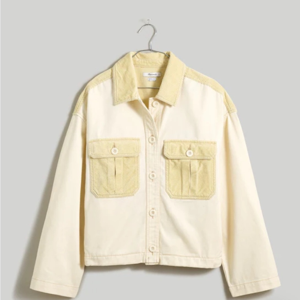 Madewell Chino Boxy Shirt Jacket - Picture 6 of 9